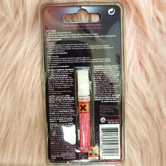 Brand New KISS NAIL ARTIST 3D CHARMS - Picture 2 of 4